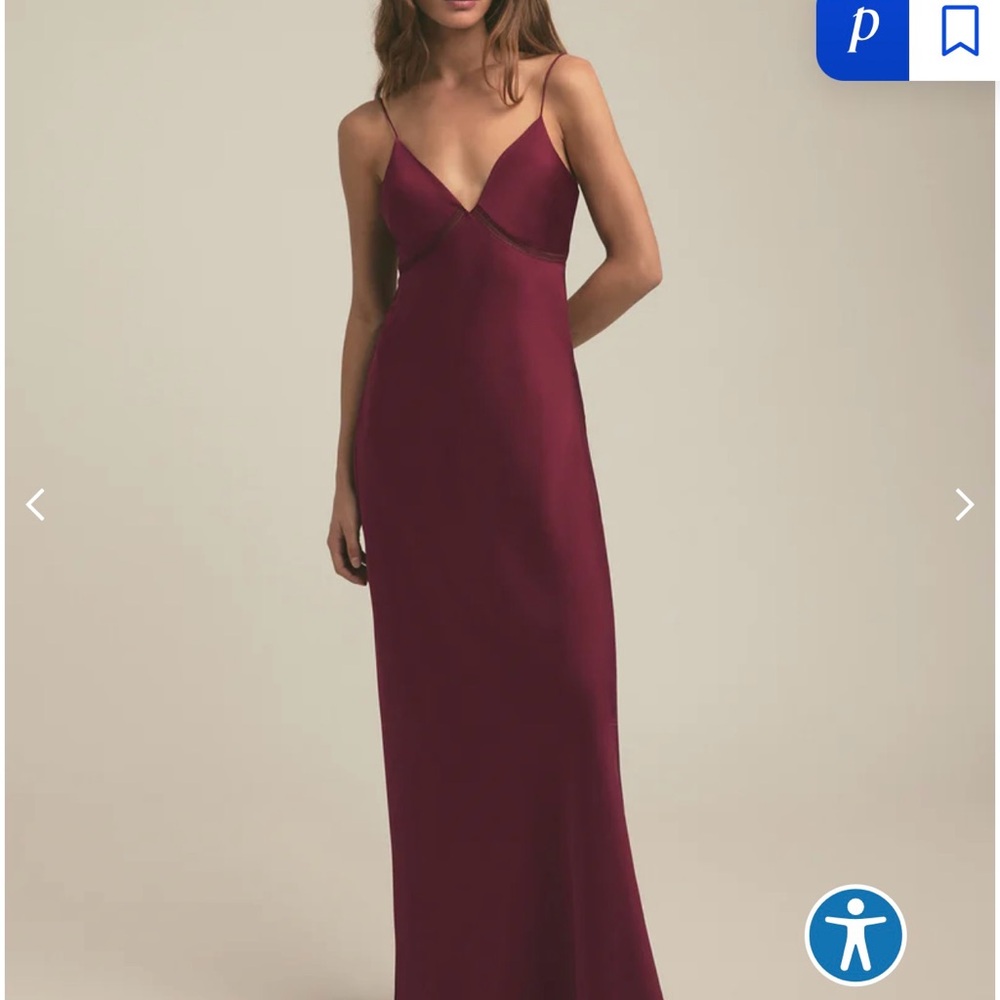 Favorite Daughter Deep Red Maxi Dress